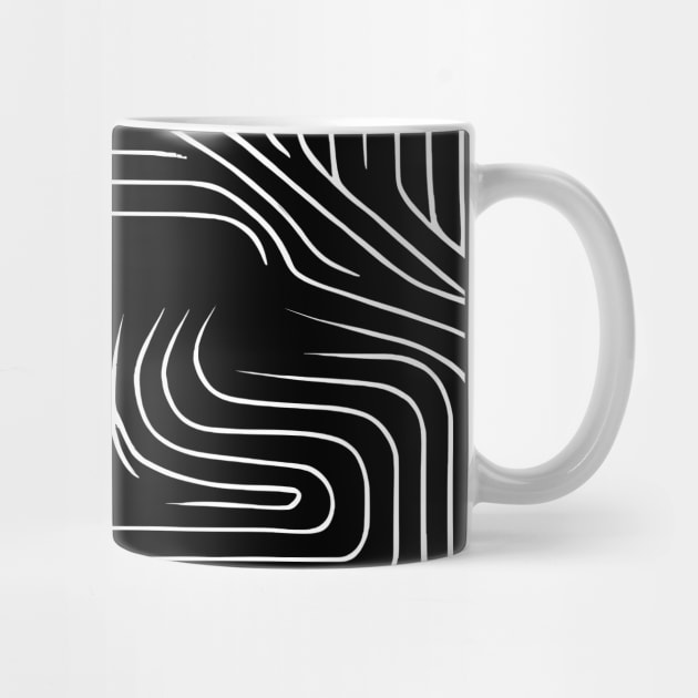 Not Perfect Visuals | Minimalist | NOptical Illusion | Broken waves 2 by Jumitu-Art